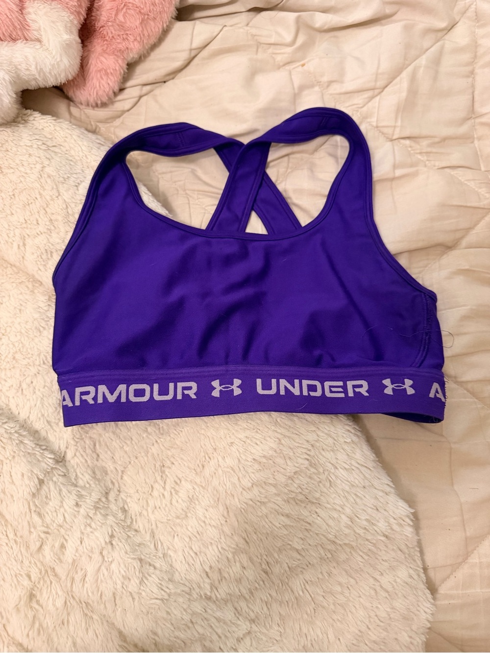 Under Armour Violet Racerback Sports Bra